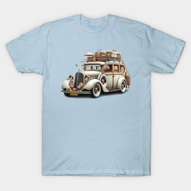 Classic car T-Shirt by Wowcool